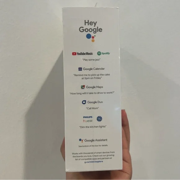 BRAND NEW Google Nest Mini (2nd Generation) Charcoal NWT - Picture 5 of 6